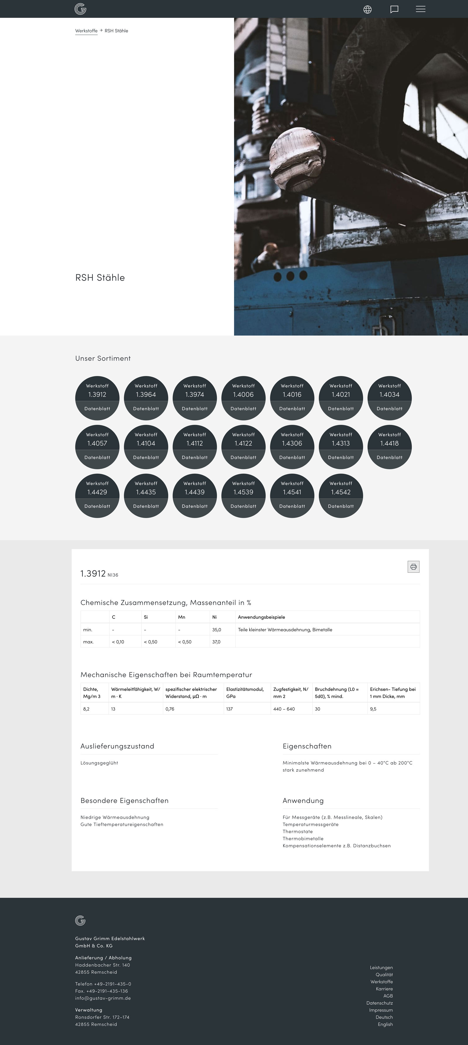 Gustav Grimm Edelstahl GmbH & Co. KG Projekt Bild 10